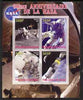 Benin 2008 NASA 50th Anniversary #1 imperf sheetlet containing 4 values, unmounted mint