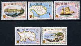 Jersey 1978 Links with Canada perf set of 5 unmounted mint, SG 190-94