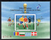 Rumania 1990 Football World Cup #1 imperf m/sheet, Mi BL 260