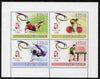 Guinea - Bissau 2008 Beijing Olympic Games perf sheetlet containing 4 values unmounted mint