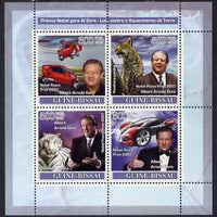 Guinea - Bissau 2007 Nobel Prize to Al Gore (Climate Problems) perf sheetlet containing 4 values unmounted mint