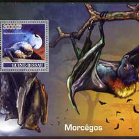 Guinea - Bissau 2007 Bats perf souvenir sheet unmounted mint