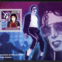 Guinea - Bissau 2007 Michael Jackson perf souvenir sheet unmounted mint