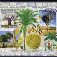 Mozambique 2007 Trees & Fruits perf souvenir sheet unmounted mint Yv 151