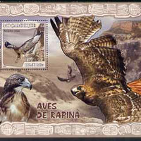 Mozambique 2007 Birds of Prey perf souvenir sheet unmounted mint Yv 152