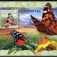 Mozambique 2007 Butterflies perf souvenir sheet unmounted mint Yv 154