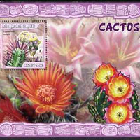Mozambique 2007 Cacti perf souvenir sheet unmounted mint Yv 156