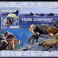 Mozambique 2007 Shellfish perf souvenir sheet unmounted mint Yv 160