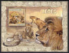 Mozambique 2007 Lions perf souvenir sheet unmounted mint Yv 166