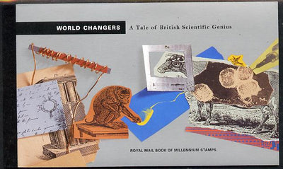 Great Britain 1999 World Changers £6.99 Prestige booklet complete & very fine SG DX23