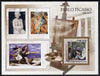 St Thomas & Prince Islands 2007 Paintings by Picasso perf deluxe s/sheet containing 1 value unmounted mint