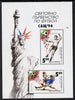 Bulgaria 1994 Football World Cup m/sheet (Statue of Liberty) unmounted mint, Mi BL 226