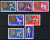 Rumania 1976 Olympic Medals set of 7 unmounted mint, MI 3372-78