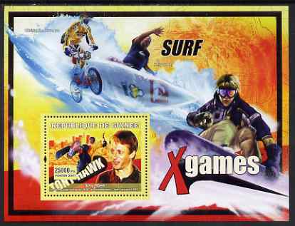 Guinea - Conakry 2007 Sports - Extreme Sports perf souvenir sheet unmounted mint Yv 461