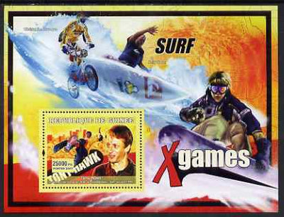 Guinea - Conakry 2007 Sports - Extreme Sports perf souvenir sheet unmounted mint Yv 461