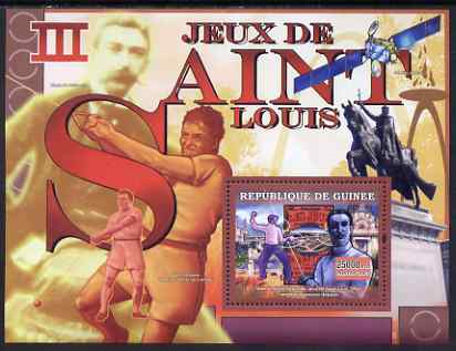 Guinea - Conakry 2007 Sports - 1904 St Louis Olympic Games perf souvenir sheet unmounted mint Yv 476