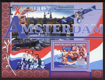 Guinea - Conakry 2007 Sports - 1928 Amsterdam Olympic Games perf souvenir sheet unmounted mint Yv 494