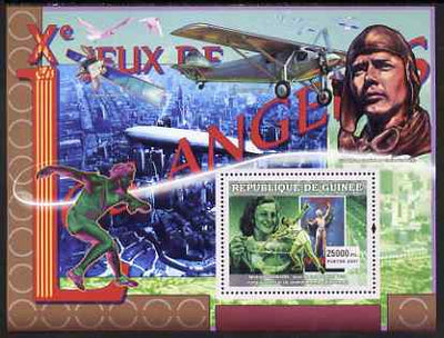 Guinea - Conakry 2007 Sports - 1932 Los Angeles Olympic Games perf souvenir sheet unmounted mint Yv 495
