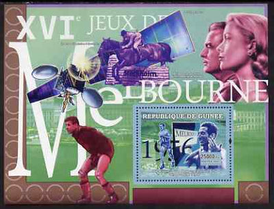 Guinea - Conakry 2007 Sports - 1956 Melbourne Olympic Games perf souvenir sheet unmounted mint Yv 516