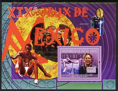Guinea - Conakry 2007 Sports - 1968 Mexico Olympic Games perf souvenir sheet unmounted mint Yv 498