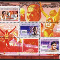 Guinea - Conakry 2007 Sports #13 perf sheetlet containing 3 values unmounted mint Yv 2897-99