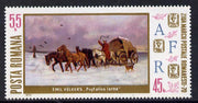 Rumania 1970 Stamp Day (Painting of Mail Coach) unmounted mint, SG 3775, Mi 2894