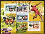 Guinea - Conakry 2007 Sports - 2008 Beijing Olympic Games perf sheetlet #2 containing 3 values unmounted mint Yv 2879-81