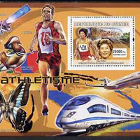 Guinea - Conakry 2007 Sports - Running perf souvenir sheet unmounted mint Yv 485