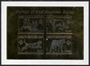 Iraqi Kurdistan Region 2007 Dogs silver on gold imperf deluxe card containing 4 values each with Scout Logo