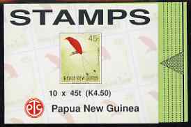 Papua New Guinea 1993 Birds of Paradise 4k 50 booklet, complete and pristine, SG SB7