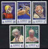Guernsey - Alderney 1998 21st Anniversary of Alderney Diving Club set of 5 unmounted mint, SG A110-14