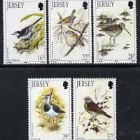Jersey 1992 Winter Birds sets of 5 unmounted mint, SG 568-72
