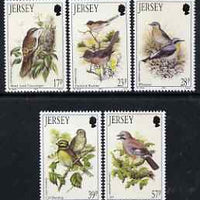 Jersey 1993 Summer Birds set of 5 unmounted mint, SG 635-39