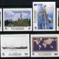 St Vincent 1997 125th Anniversary of Telecommunications in St Vincent set of 8 unmounted mint, SG 3631-38