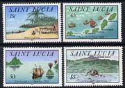 St Lucia 1992 Discovery of St Lucia set of 4 unmounted mint, SG 1077-80