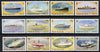 Tristan da Cunha 1994 Ships definitive set 1p to £5 unmounted mint, SG 553-564