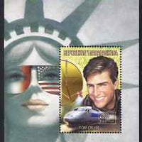 Madagascar 1999 History of American Cinema - Tom Cruise perf m/sheet unmounted mint. Note this item is privately produced and is offered purely on its thematic appeal