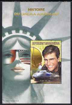 Madagascar 1999 History of American Cinema - Tom Cruise perf m/sheet unmounted mint. Note this item is privately produced and is offered purely on its thematic appeal