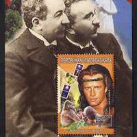 Madagascar 1999 French Cinema Stars perf m/sheet #4 showing Christophe Lambert unmounted mint. Note this item is privately produced and is offered purely on its thematic appeal