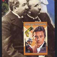 Madagascar 1999 French Cinema Stars perf m/sheet #7 showing Alain Delon unmounted mint. Note this item is privately produced and is offered purely on its thematic appeal