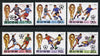 North Korea 1993 Football World Cup set of 6*
