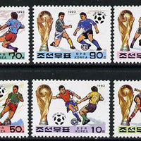 North Korea 1993 Football World Cup set of 6*