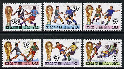 North Korea 1993 Football World Cup set of 6*