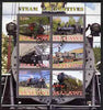 Malawi 2008 Steam Locomotives perf sheetlet containing 6 values, fine cto used