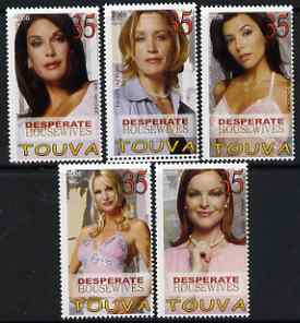 Touva 2006 Stars from Desperate Housewifes perf set of 5 unmounted mint