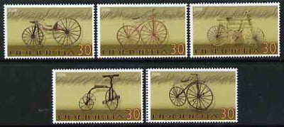 Udmurtia Republic 2006 Bicycles perf set of 5 unmounted mint