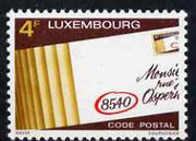 Luxembourg 1980 Postcode Publicity 4f unmounted mint SG 1053