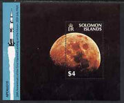 Solomon Islands 1989 20th Anniversary of Moon Landing perf m/sheet unmounted mint SG MS 656