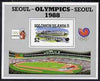 Solomon Islands 1988 Seoul Olympic Games perf m/sheet unmounted mint SG MS 635