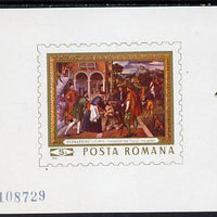 Rumania 1969 Paintings in National Gallery m/sheet (Licino) unmounted mint, SG MS3664, Mi BL 73